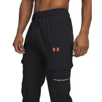 Under Armour Tech Utility Woven Trainingspak Full-Zip Zwart Donkergrijs Rood