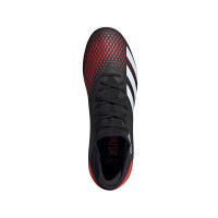 adidas PREDATOR 20.3 L Gras Voetbalschoenen (FG) Zwart Wit Rood