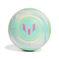 adidas Messi Club Ballon de Foot Blanc Turquoise Rose