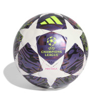 adidas UEFA Champions League Pro Ballon Futsal Taille 4 2025-2026 Mauve Blanc Jaune