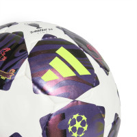 adidas UEFA Champions League Pro Ballon Futsal Taille 4 2025-2026 Mauve Blanc Jaune