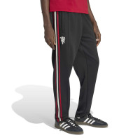 adidas Manchester United Originals Trainingspak 1/4-Zip Zwart Wit Rood