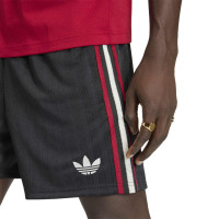 adidas Manchester United Originals Short Noir Blanc Rouge