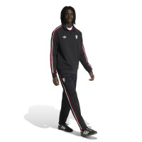 adidas Manchester United Originals Trainingstrui 1/4-Zip Zwart Wit Rood
