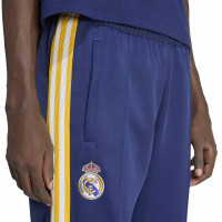adidas Real Madrid Originals Pantalon d'Entraînement Bleu Foncé Blanc Doré