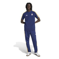 adidas Real Madrid Originals Pantalon d'Entraînement Bleu Foncé Blanc Doré