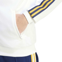 Survêtement adidas Real Madrid Originals blanc, bleu foncé, orange clair