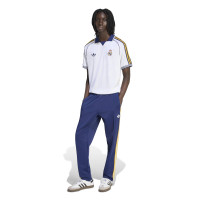 adidas Real Madrid Originals Shirt Wit Donkerblauw Lichtoranje