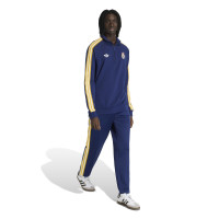 adidas Real Madrid Originals Trainingspak 1/4-Zip Donkerblauw Wit Goud