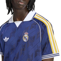 adidas Real Madrid Originals T-Shirt Donkerblauw Wit Goud