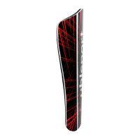 Uhlsport Super Lite Plus Protège-Tibias Noir Rouge Vif Blanc