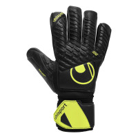 Uhlsport FM Supersoft HN Flex Frame Keepershandschoenen Zwart Neongeel