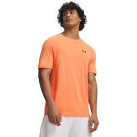 Chemise d'entraînement Under Armour Vanish Seamless, orange et noir