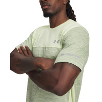 Chemise d'entraînement Under Armour Tech Utility, jaune clair et argenté