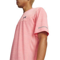 Under Armour Tech Utility Trainingsshirt Roze Zwart