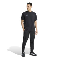 adidas Real Madrid Tiro Travel Trainingsbroek Zwart