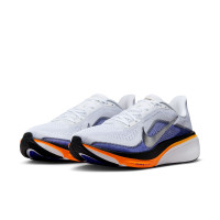 Nike Air Zoom Pegasus 42 Chaussures de Running Blanc Argenté Orange Mauve