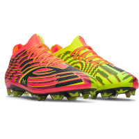 Under Armour Shadow Elite 4 Mach Chaussures de Foot Gazon Naturel (FG) Orange Jaune Noir