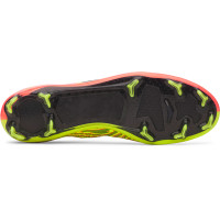 Under Armour Shadow Elite 4 Mach Chaussures de Foot Gazon Naturel (FG) Orange Jaune Noir