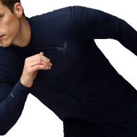 Castore Flex Lifestyle Trainingspak Full-Zip Donkerblauw Grijs