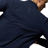 Castore Flex Lifestyle Trainingsjack Donkerblauw Grijs