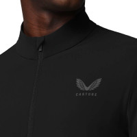 Castore Flex Lifestyle Trainingspak Full-Zip Zwart Donkergrijs