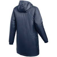 S.V. Houten Winterjas Dames Donkerblauw