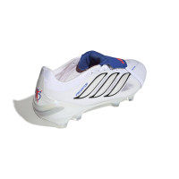 adidas Predator Pro FT Gazon Naturel Chaussures de Foot (FG) Blanc Argenté Bleu Rouge
