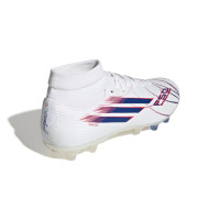 adidas F50 Sparkfusion League Gras / Kunstgras Voetbalschoenen (MG) Dames Wit Blauw Rood