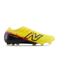 New Balance Furon V8 Elite Gras Voetbalschoenen (FG) Geel Zwart Rood