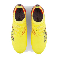 New Balance Furon V8 Elite Gras Voetbalschoenen (FG) Geel Zwart Rood