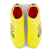 New Balance Furon V8 Team Gras Voetbalschoenen (FG) Geel Zwart Rood