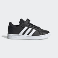 adidas Grand Court Sneaker Kids Zwart Wit