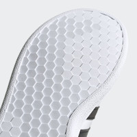 adidas Grand Court Sneaker Kids Wit Wit Zwart