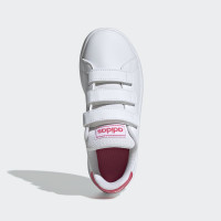 adidas Advantage Sneaker Kids Wit Roze