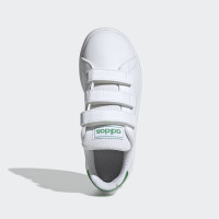 adidas Advantage Kids Sneaker Wit Groen