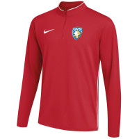 UVS Leiden Trainingstrui 1/4 Zip Trainers Senior Rood