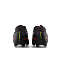 New Balance Tekela V5 Pro Low Gras Voetbalschoenen (FG) Zwart Geel Rood
