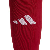 adidas Milano 26 Manchon pour Chaussettes Rouge Blanc