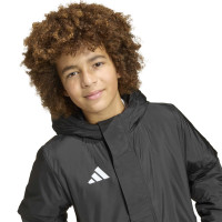 adidas Entrada 26 Stadium Jas Kids Zwart Wit