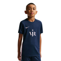 Nike Vinicius Jr Academy Ensemble Training Enfants Bleu Foncé Rose Clair Argenté
