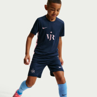 Nike Vinicius Jr Academy Ensemble Training Enfants Bleu Foncé Rose Clair Argenté