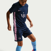 Nike Vinicius Jr Academy Ensemble Training Enfants Bleu Foncé Rose Clair Argenté