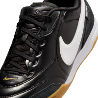 Nike Streetgato Chaussures de Foot Noir Blanc