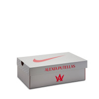 Nike Phantom 6 Low Alèxia Putellas Elite Gazon Naturel Chaussures de Foot (FG) Violet Rouge Vif Argenté