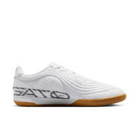 Nike Tiempo Reactgato Zaalvoetbalschoenen (IN) Wit Goud