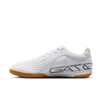 Nike Tiempo Reactgato Zaalvoetbalschoenen (IN) Wit Goud