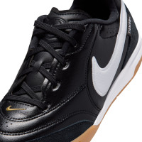 Nike Streetgato Chaussures de Foot Enfants Noir Blanc