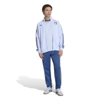 adidas Italië Originals Trainingsjack Lichtblauw Blauw