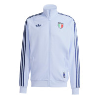 adidas Italië Originals Trainingsjack Lichtblauw Blauw